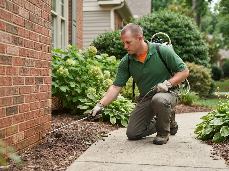 Quarterly Perimeter Insect and Arthropod Barrier Application in Charlotte, NC