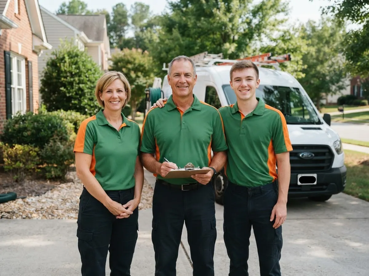 SafeHaven Pest Control pest control service team in Charlotte, NC